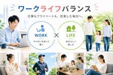 ワークライフバランスの推進！