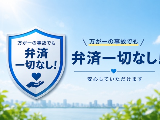事故弁済なしで安心