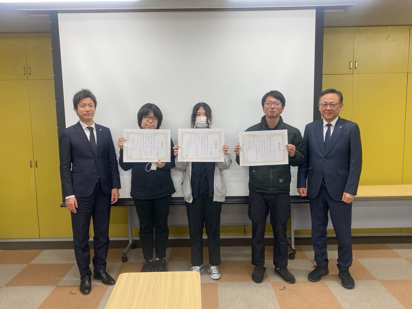 社内表彰 受賞者集合写真